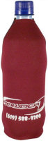 Koozies: Neoprene Water Bottle Zipper Coolies